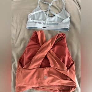 Lululemon Sports bra XS/Nike XS